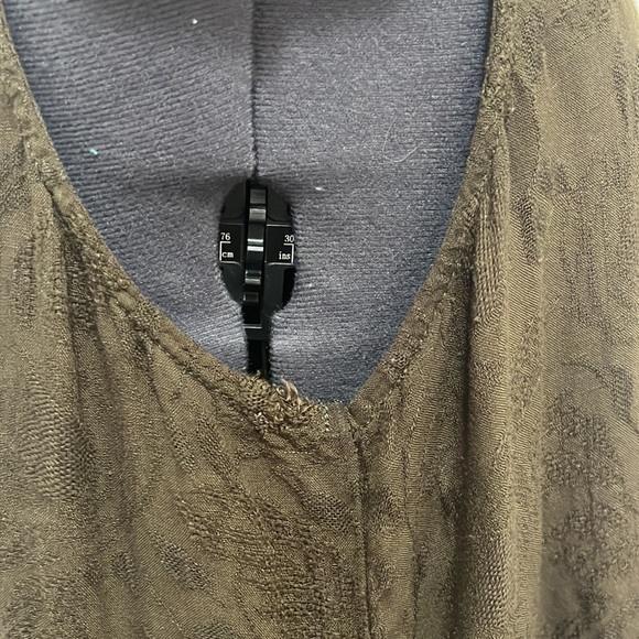 Anthropologie ECU Olive Green Shirt Dress Size XS - Picture 4 of 15